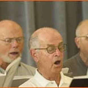 The Community Chorus uses our space weekly for rehearsals