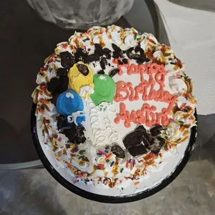 Ice cream cake