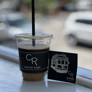 Iced Vanilla Latte