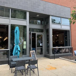 Front of the house, right off the NoMA/Gallaudet Red Line.