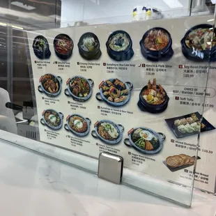 ramen and noodles, menu