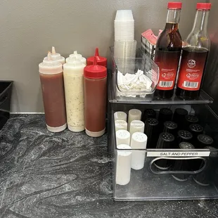 Sauce station