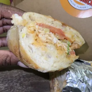 Crab Meat Po&apos;Boy