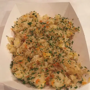 Fried rice was good but small portion.