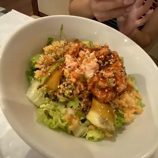 Crunchy Spicy Tuna Sushi