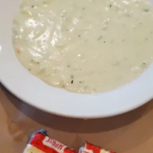 Manhattan clam chowder