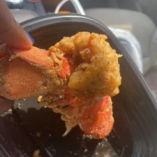Fried Lobster tail