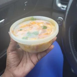 $15 seafood Mac and cheese