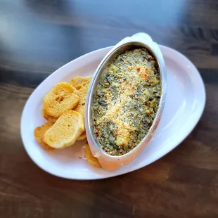 Crabby Spinach Dip