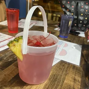Crab bucket of Hunch punch