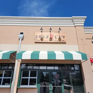 Entrance to Crab Cab
