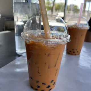 N6. Thai Tea with Boba