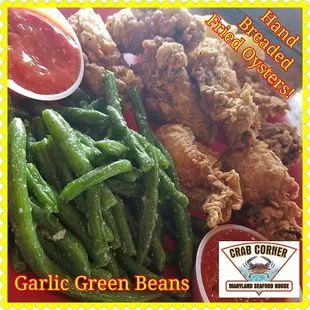 The best Fried oyster in Vegas! Never frozen, hand breaded and cooked to order!