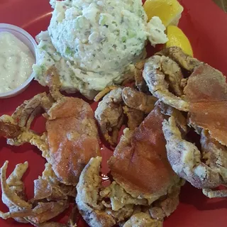 Soft-Shell Crab Platter