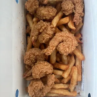 Fried Shrimp Basket (8)