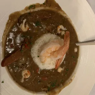 Impressed with the Gumbo! Pretty good!