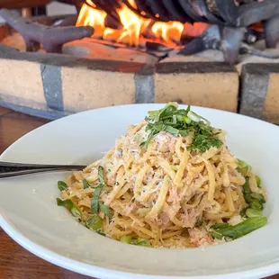 garlic noodles with crab