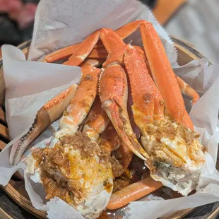 Snow crab legs