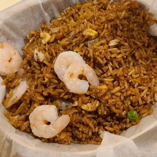 Shrimp fried rice