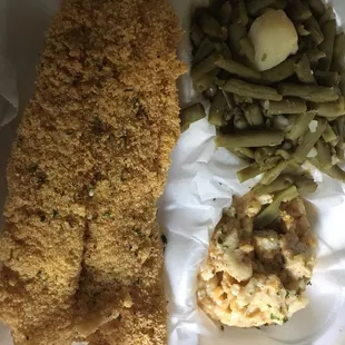 Catfish dinner