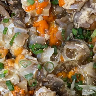 Wow!!!! Korean Raw Marinated Soy Sauce Crab Lot a Egggg,,,