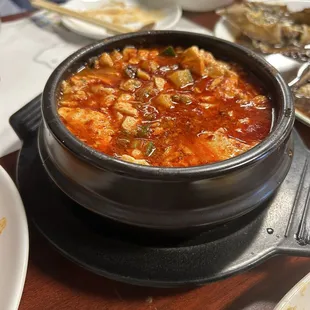 Spicy Soft Tofu Stew