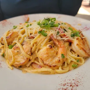 Spicy Cajun (shrimp sub) pasta