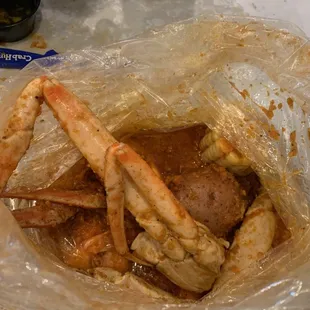 1 lb Seafood crab boil