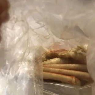 Snow crab legs