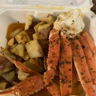 Seafood special $12.99
