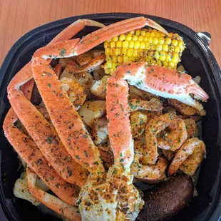 Island crab plus shrimp