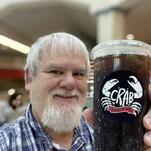 Just me enjoying one of the best fountain Coca-Colas I've had outside of a McDonald's.