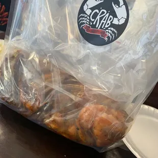 Seafood boil bag, mild heat