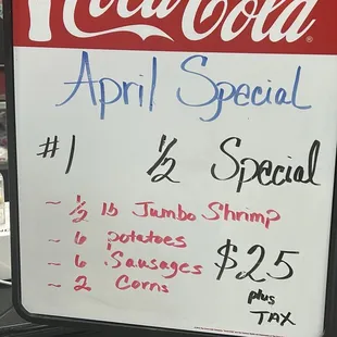 April special!