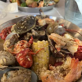 paella, food