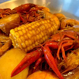 These crawfish must have been into calisthenics because they were amazing! ... or it was because the cook was right on. Perfectly cooked.