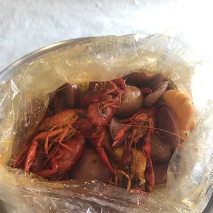 Combo #3 - pic does it no justice. There's so much huge yummy shrimp hidden under the crawfish