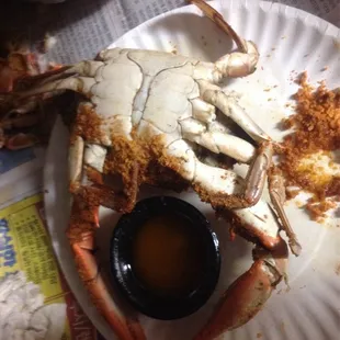 Same nice size with the legs which were also meaty!