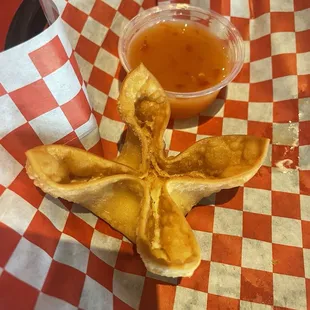 Fried Crab Rangoon