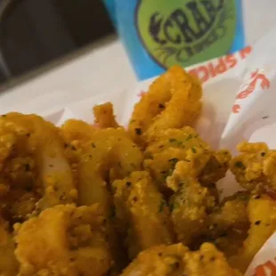 Also don't forget to get that side deep fried squid rings!!! With some fries amazing combination!