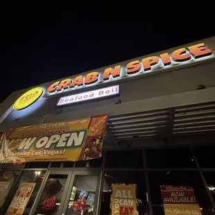 outside