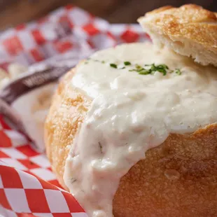 Our famous Clam Cowder