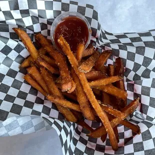 Sweet Potato Fries Basket
