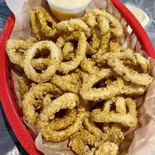 Fried calamari