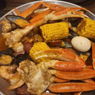 Boil c add black muscles