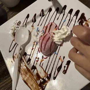 We dived into the mochi before u could get a good pic