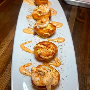 Fried Deviled Eggs