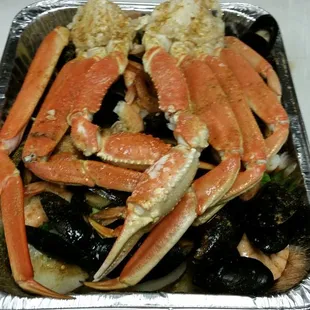 ST2: snow crab, mussel &amp; shrimp