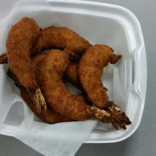 Fried shrimp