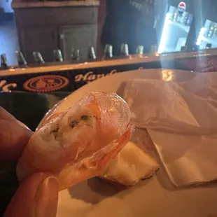 Shrimp that needs a pooper scooper